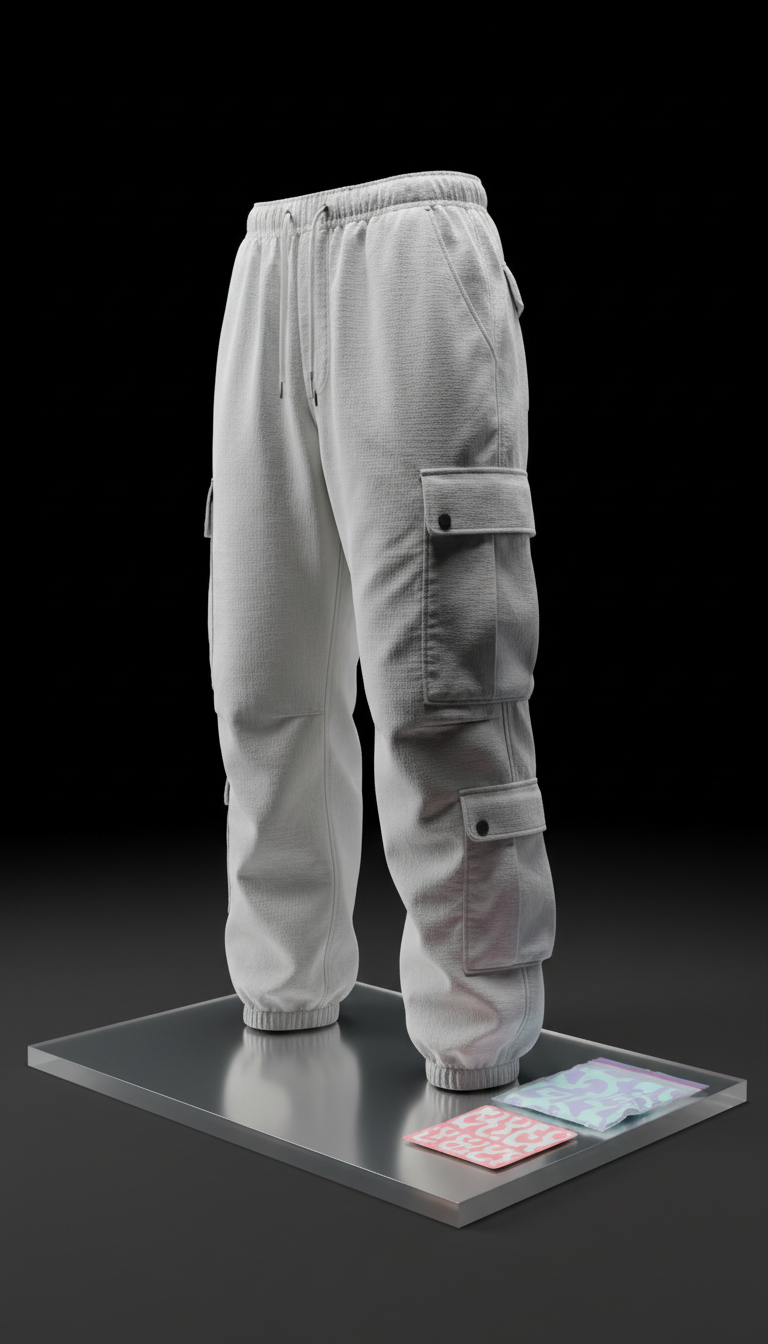 Baggy Cargo Pants with Utility Pockets
